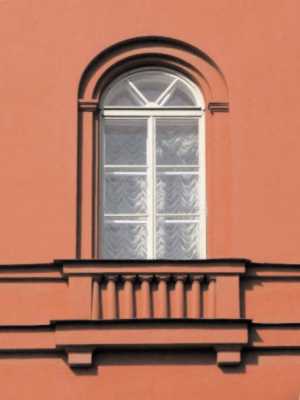 Оздоблення вікна третього поверху