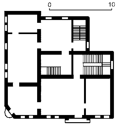 План другого поверху особняка