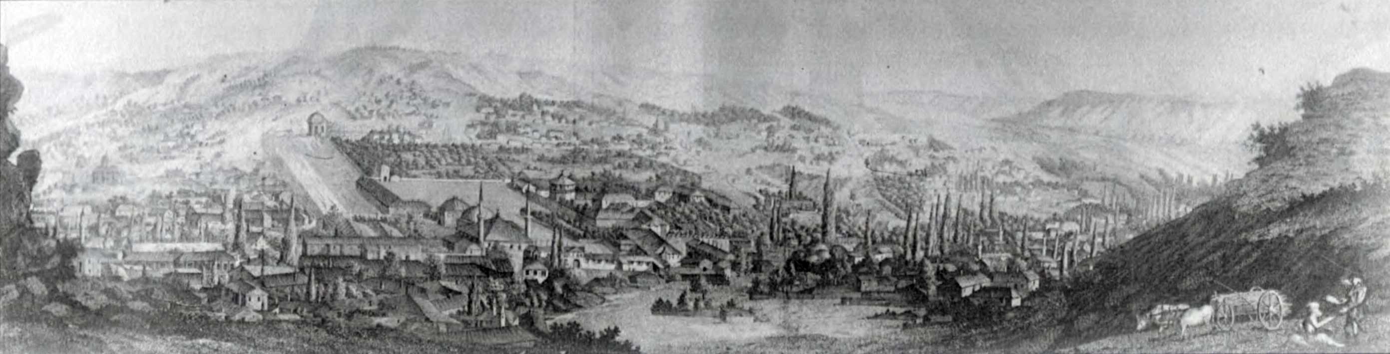 1803 р. Панорама з північного сходу
