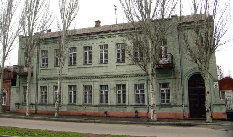 Прибутковий будинок, кін. 19 ст. (архіт.). Вул. Гоголя, 59. Головний фасад… Прибутковий будинок (№ 59)