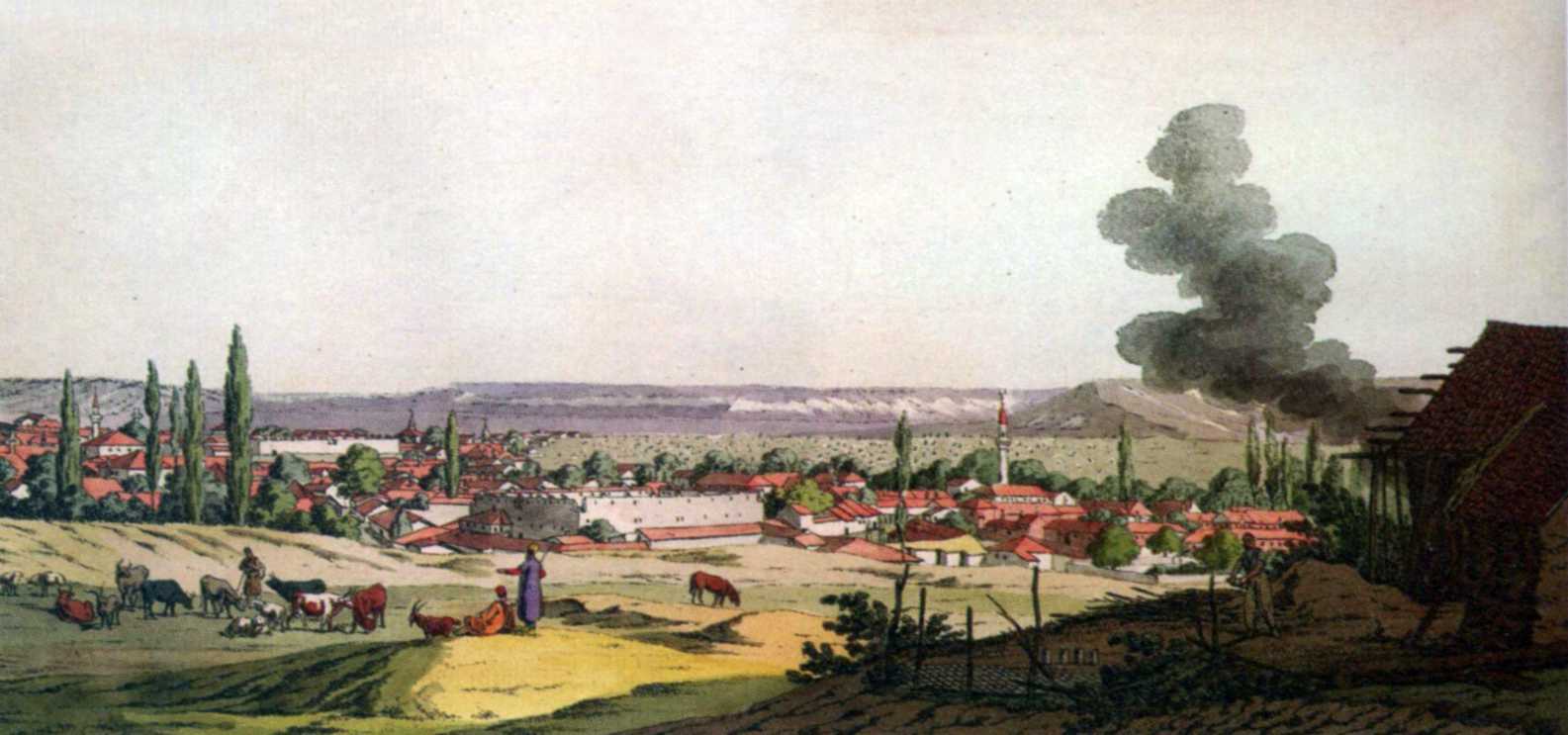 1793 р. Панорама Карасубазара