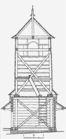 Переріз дзвіниці