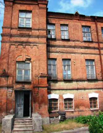 Фрагмент дворового фасаду