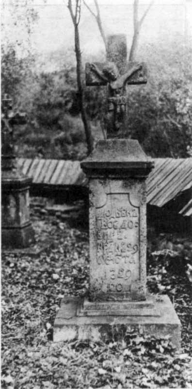 [1991 р.] Цвинтар у Журавцях. Світлина…