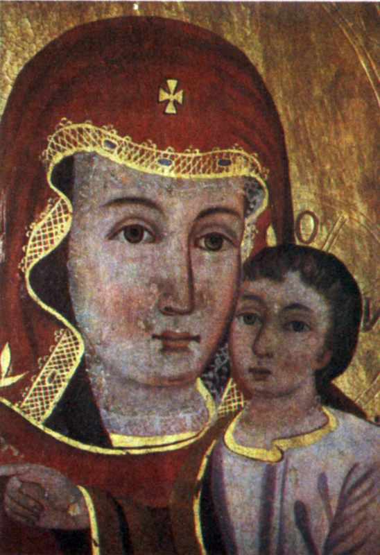 Божа матір. XVII ст.