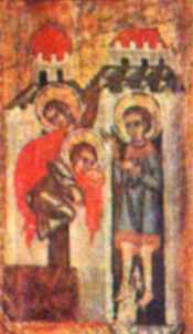 Ангел, Аввакум і Даниїл [?]