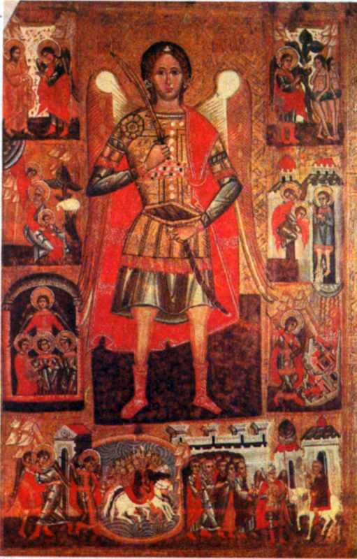Архангел Михаїл з діяннями