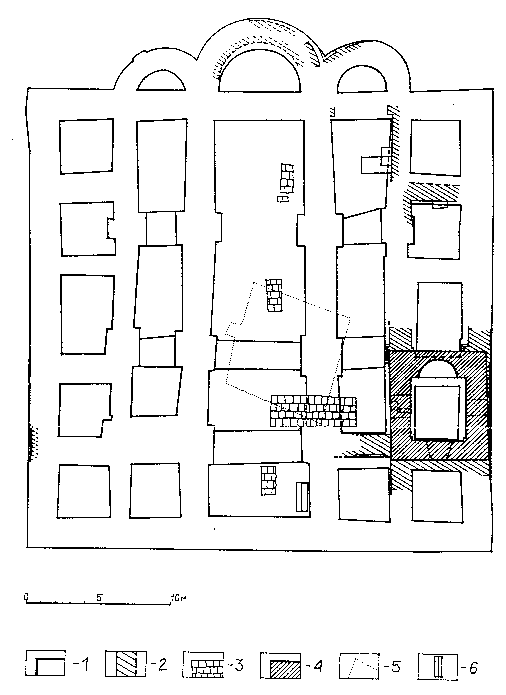 План фундаментів за Я.Пастернаком