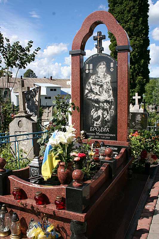 Могила С. М. Бродяка