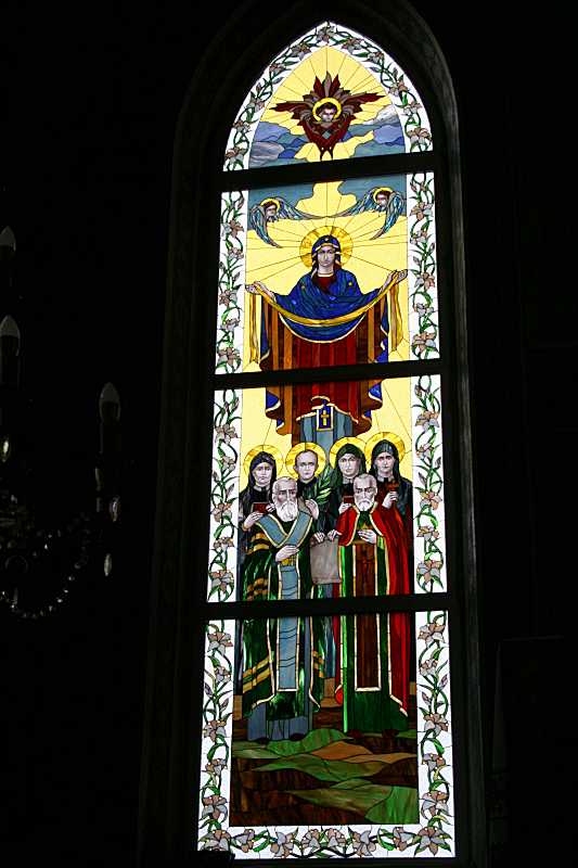 2018 р. Вітраж «Покрова»