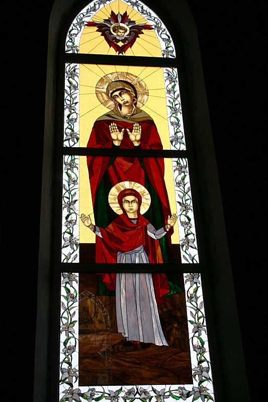 2018 р. Вітраж «Анна і Марія-підліток»