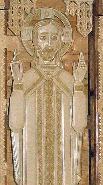 Рельєф «Христос благословляючий»