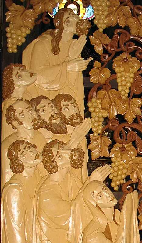 Ліва група апостолів