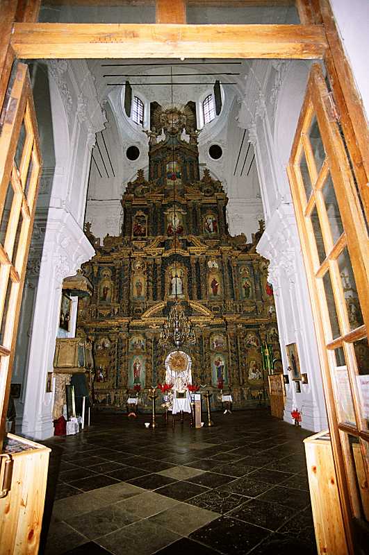 2002 р. Центральна частина іконостаса