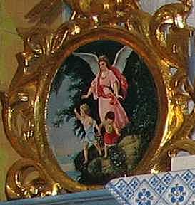 Ікона «Ангел-хранитель рятує дітей»
