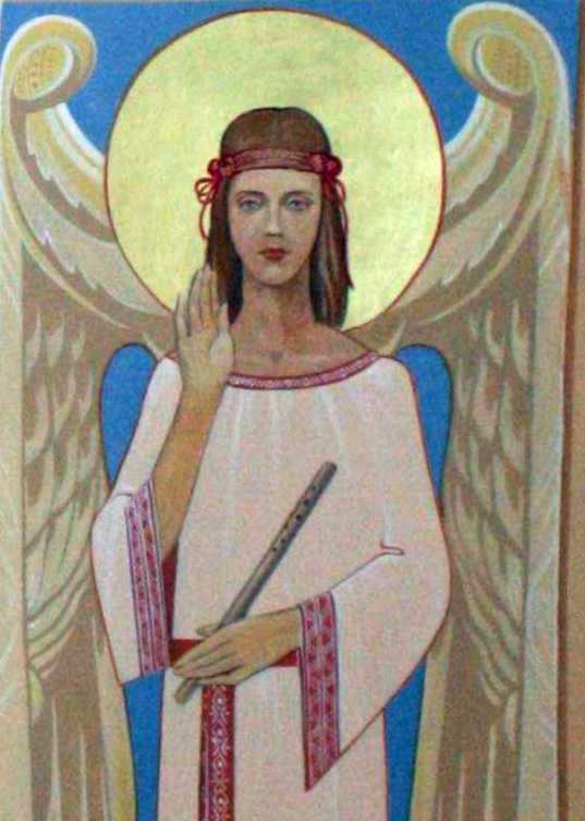 Півпостать правого ангела