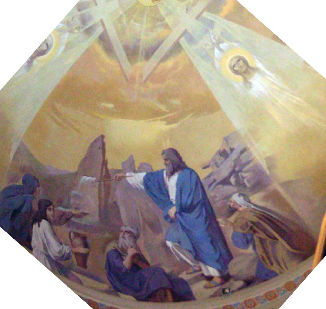 Мойсей видобуває воду з камена