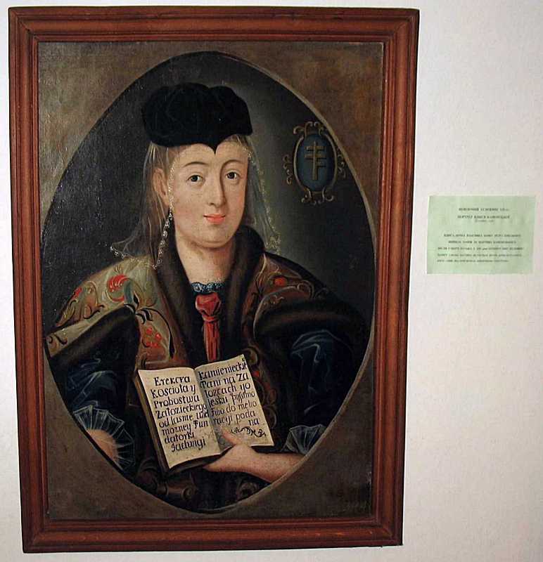 Фото Зенона Боровця і Богдана Тхора, 13 серпня 2009 р. Мабуть, копія 18 ст. з… Портрет Ядвіги Каменецької