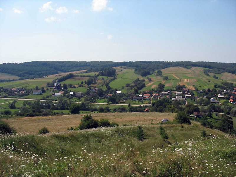 2008 р. Панорама села Суходіл (середня…
