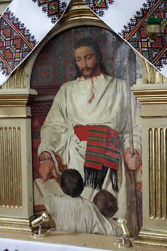 Ікона «Христос учитель» (українізований)