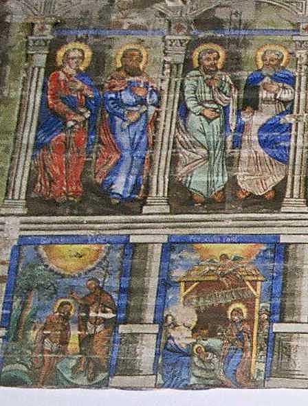 Апостоли 1 – 4, Хрещення, Різдво…