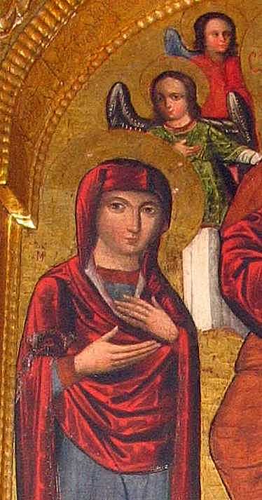 Деісус (Марія та ангели)