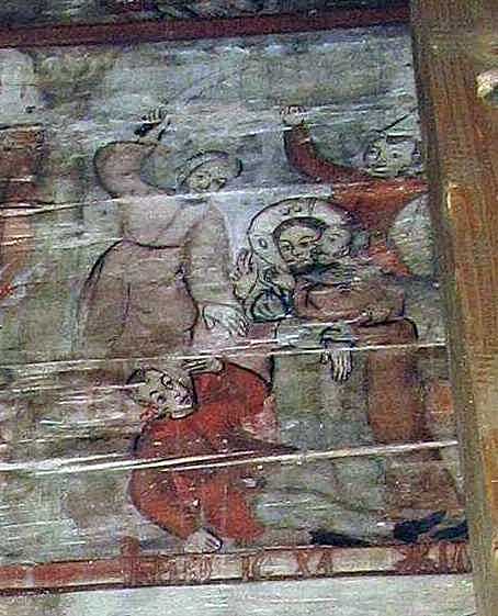 Петро відсікає вухо рабу