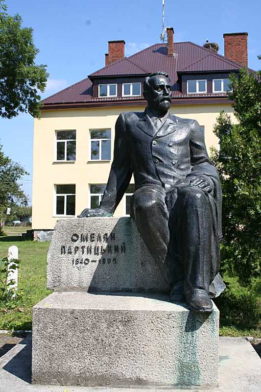 2017 р. Постать О. Партицького в анфас