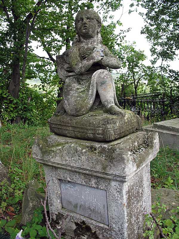 Надгробок із фігурою ангела