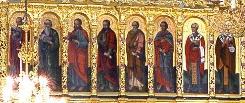 Апостольський ряд, права половина