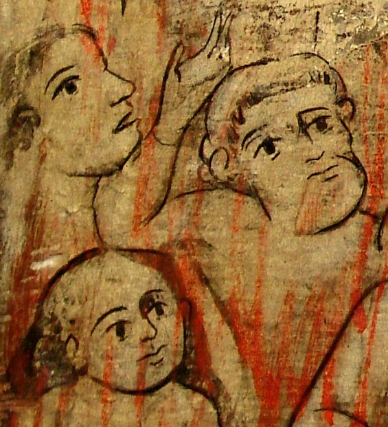 Грішники (ліва нижня група)