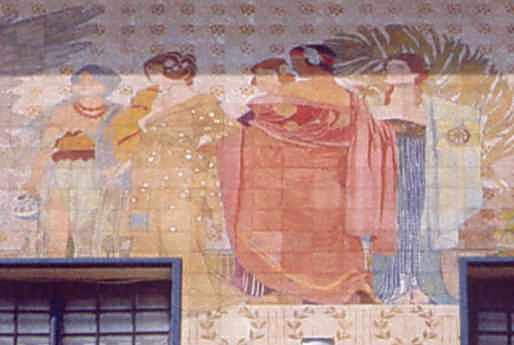 Ювента, Венера, Бахус, Меркурій, Ірида