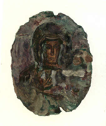 Поховальна ікона, знайдена при розкопках