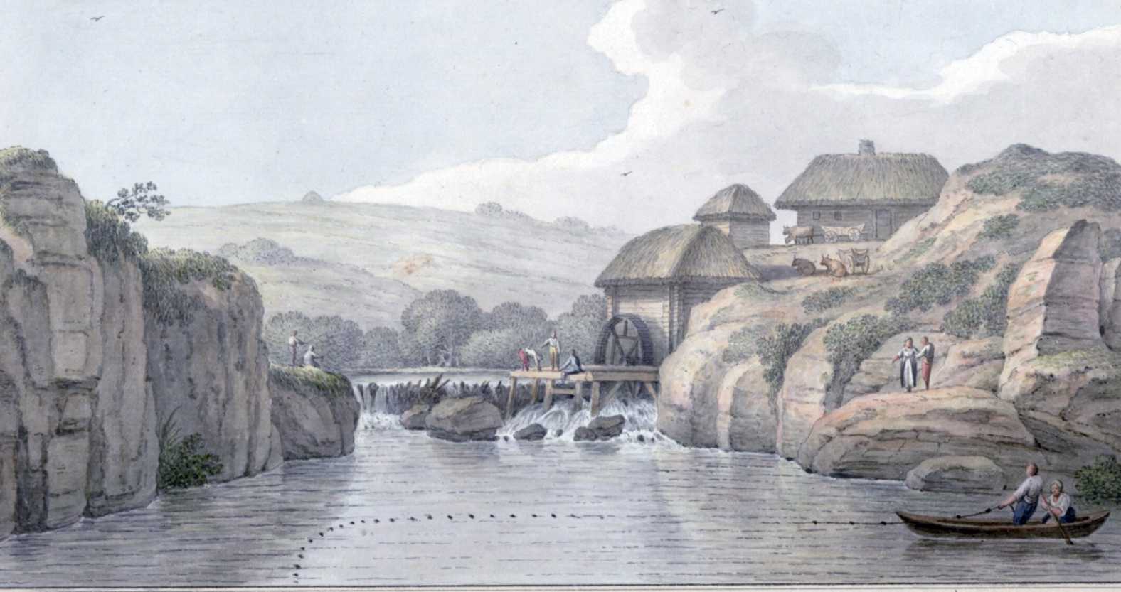 1781 р. Вид р. Рось