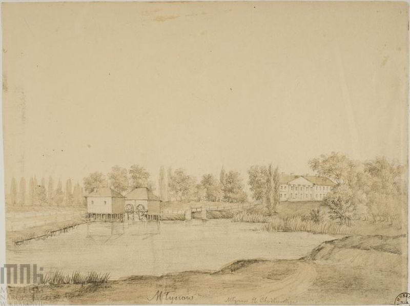 [1862 – 1876 рр.] Млини та палац