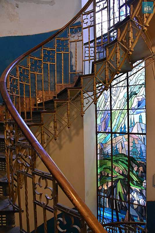 Вітраж сходової клітки