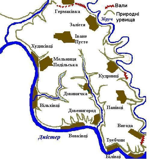 Схема укріпленого району