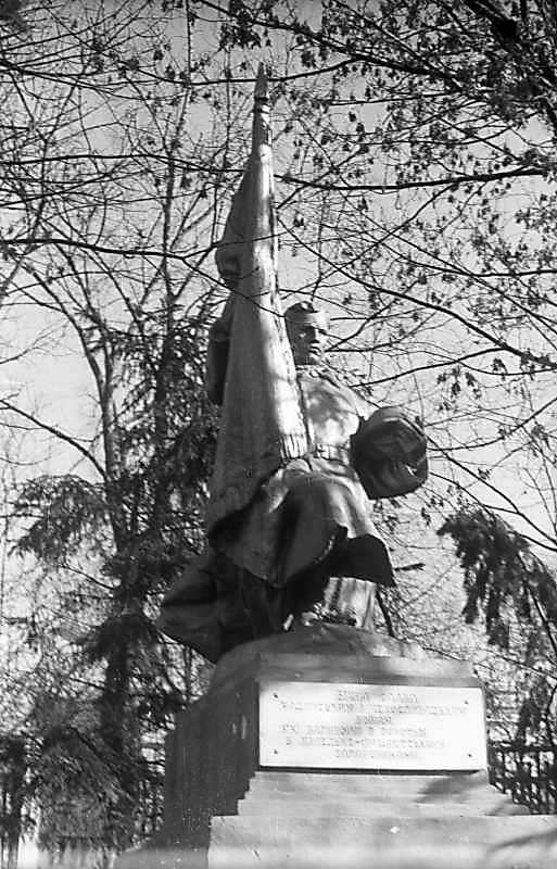 Воїн з прапором