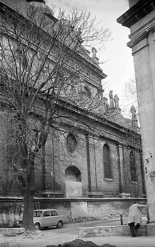 1976 р. Бічний фасад. Вигляд з…