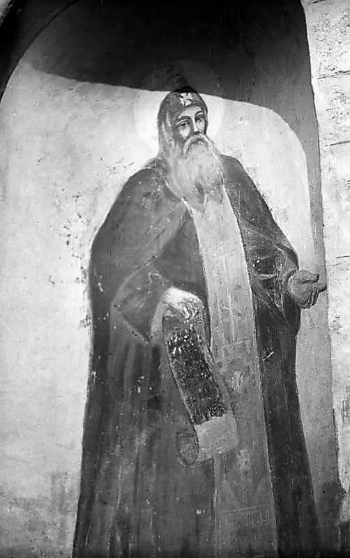 1976 р. Св.Василь (?). Розпис ніші…