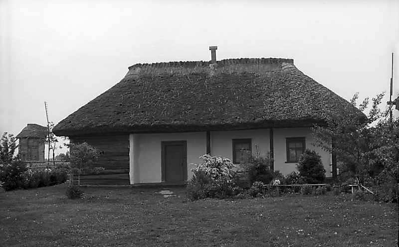 Садиба гребінника 2 пол. 19 ст. Хата і майстерня перевезені в 1971 р. із… Садиба гребінника