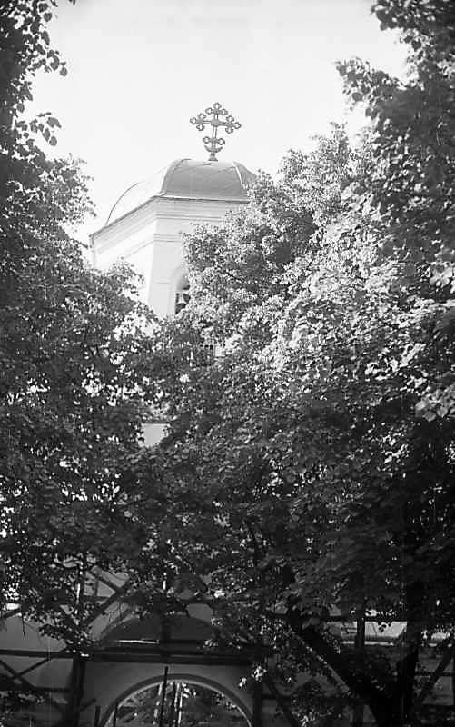 1976 р. Верх дзвіниці. Вигляд з боку…