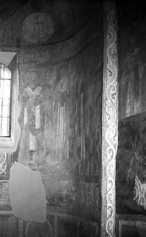 Святителі. Стінопис правої частини…