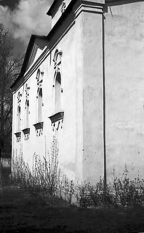 1977 р. Бічний фасад. Вигляд з позиції…