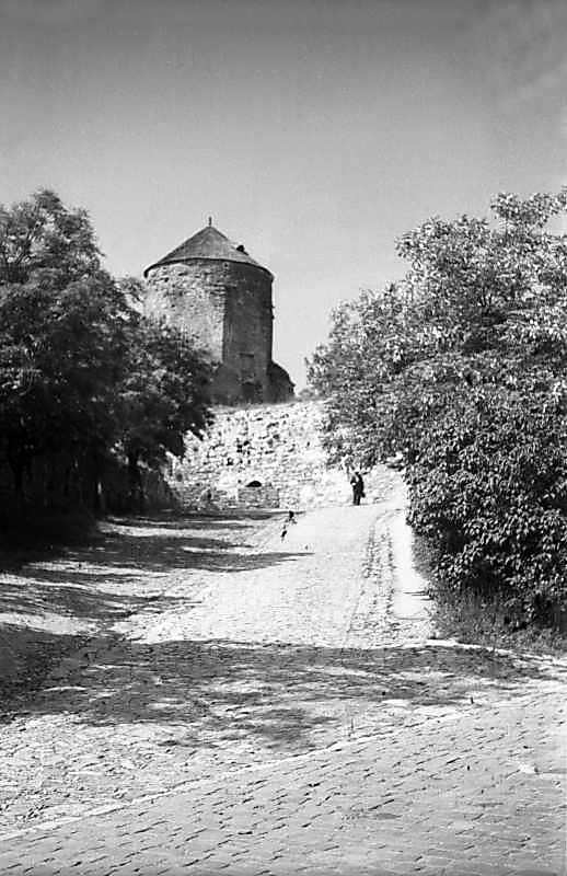 1977 р. Папська башта і східна стіна.…