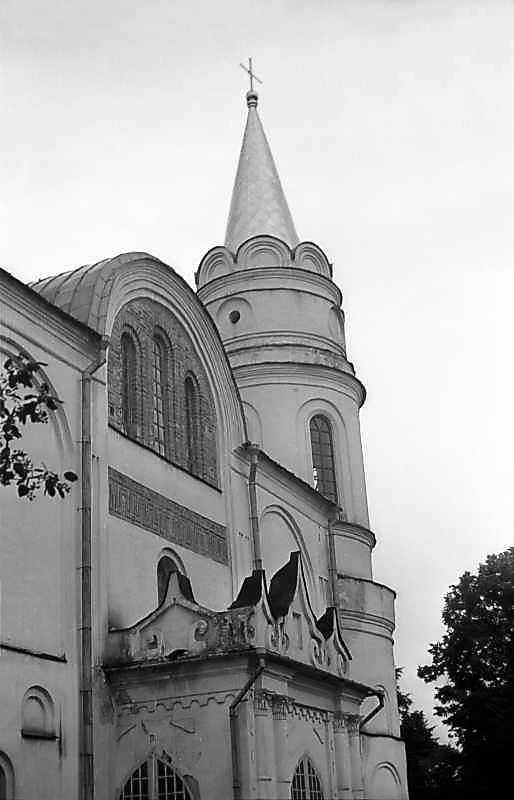 1977 р. Фрагмент західного фасаду в…