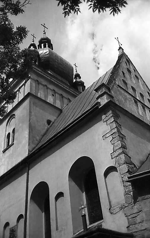 1977 р. Башта і нава. Вигляд з позиції…