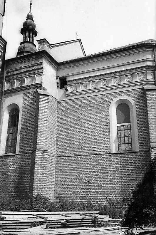 1977 р. Фрагмент вівтаря. Вигляд з…