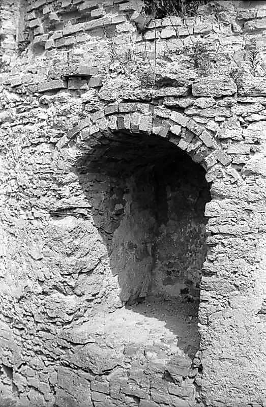 1978 р. Ніша в стіні круглої башти