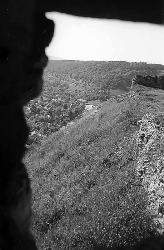 1978 р. Вид з бійниці на схил (на…